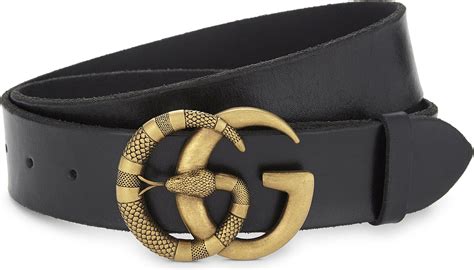 black gucci snake belt replica|gucci snake belt men's.